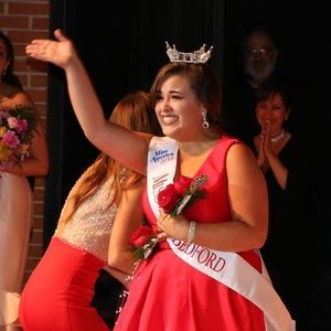 Red Jovani Size 12 Ball Gown